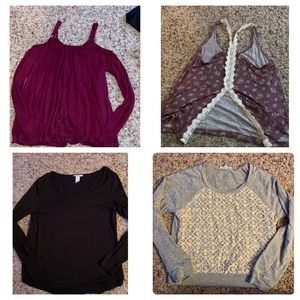 Dress top bundle size M